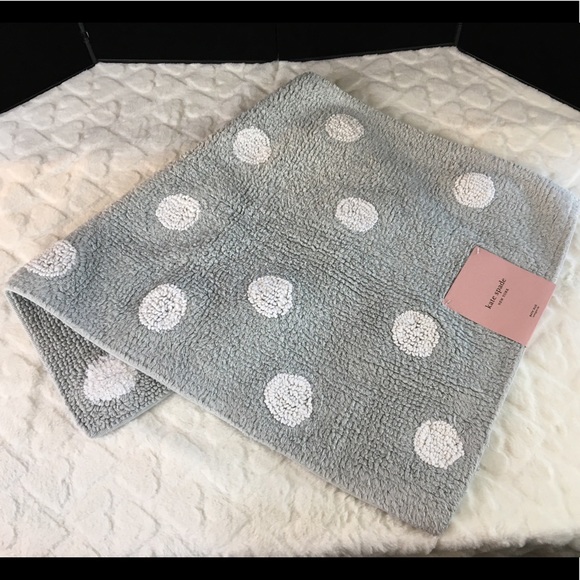NWT Kate Spade Torrington Dot Bath Rug